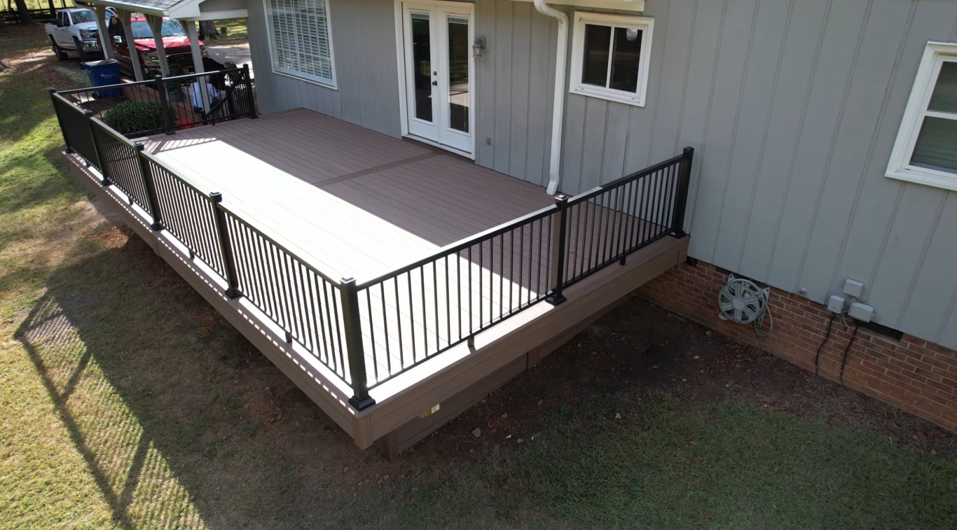 Durable composite deck built to last decades